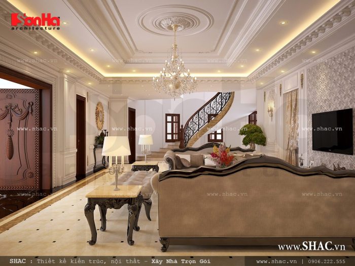 Phòng khách sang trọng