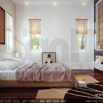 Mẫu Phòng ngủ biệt thự nhẹ nhàng, phòng ngủ trẻ trung