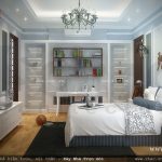 Phòng ngủ cho người thích đọc sách