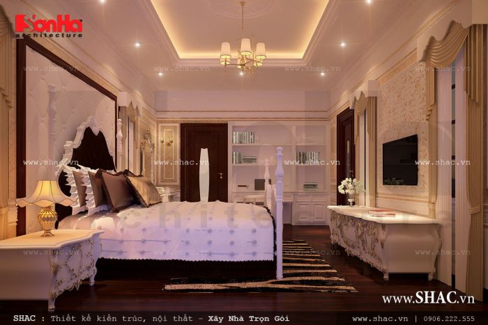 Phòng ngủ đẹp của biệt thự