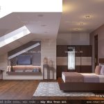 Thiết kế nội thất phòng ngủ cho người giúp việc