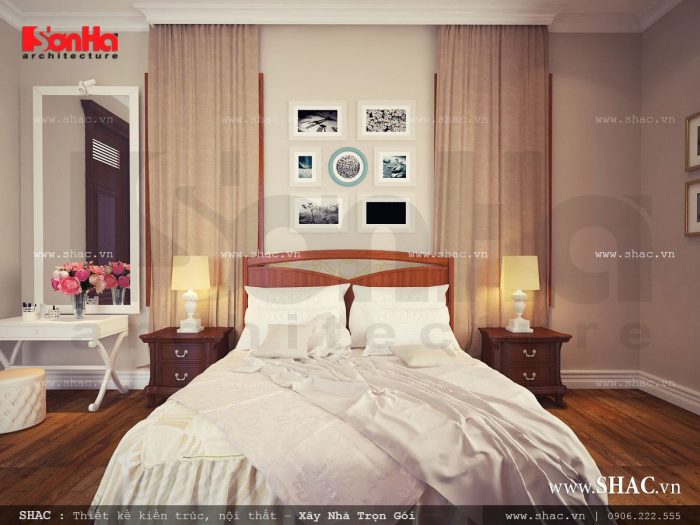 Phòng ngủ lãng mạn