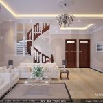 Phòng sinh hoạt chung của cả gia đình cho biệt thự