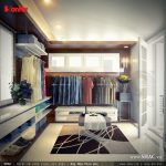 Phòng thay đồ trong phòng ngủ