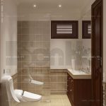 Phòng vệ sinh tiện nghi và sang trọng