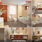 Phòng WC biệt thự Pháp