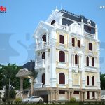 Biệt thự lâu đài pháp 5 tầng