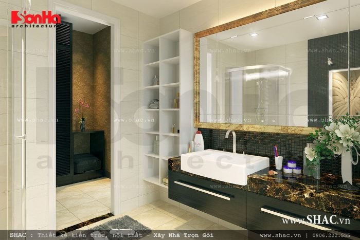 Thiết kế nội thất phòng wc đẹp, phòng tắm đẹp