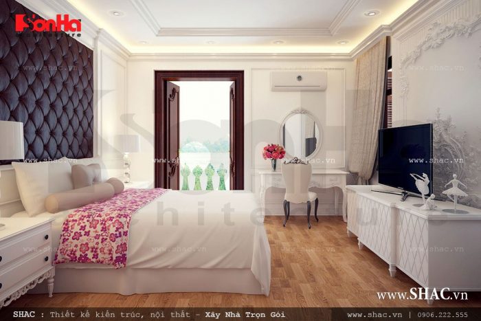 Biệt thự Pháp 4 tầng diện tích 9m x 17m - BTP 0017 3