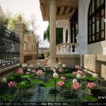 Thiết kế tiểu cảnh biệt thự Pháp đẹp