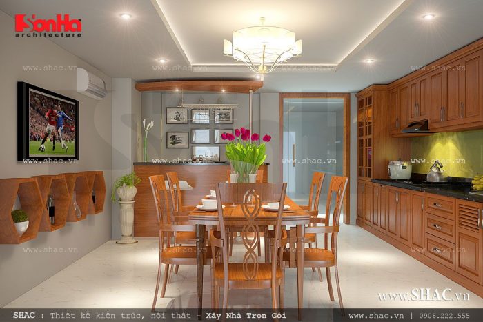 Bàn ghế gỗ cho phòng ăn