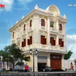 Mẫu biệt thự 3 tầng kiến trúc Pháp