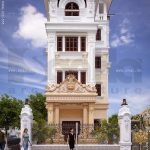 Mẫu biệt thự Pháp 5 tầng đẹp