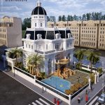 Mẫu biệt thự Pháp đẹp 3 tầng