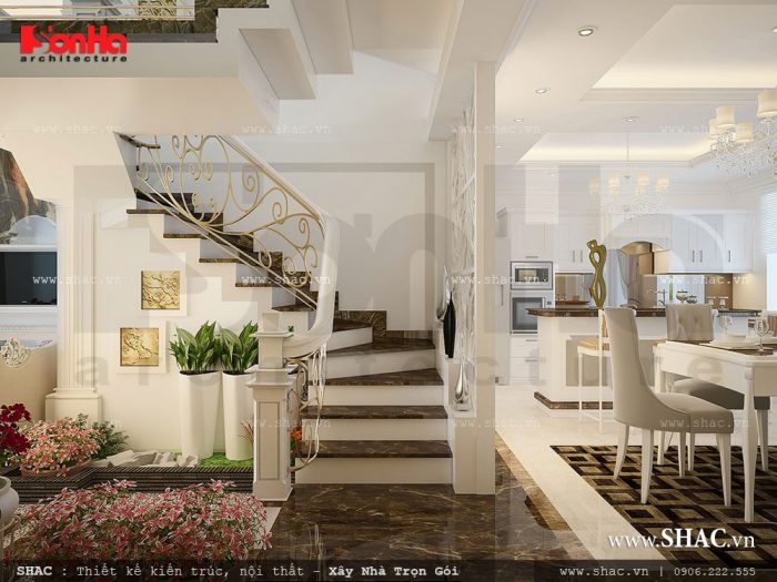 Cầu thang kiểu Pháp