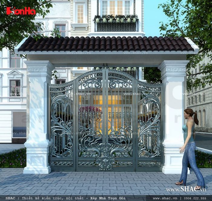 Thiết kế cổn tường rào