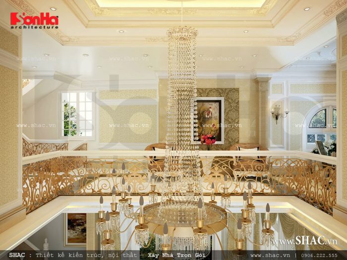 Thiết kế đèn trùm tuyệt đẹp và đẳng cấp