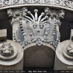 thiết kế hoa văn kiến trúc tinh xảo cho biệt thự dát vàng