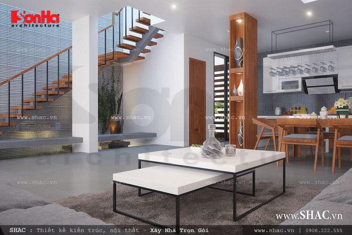 Phòng khách có không gian rộng