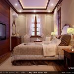 Không gian phòng ngủ lãng mạn