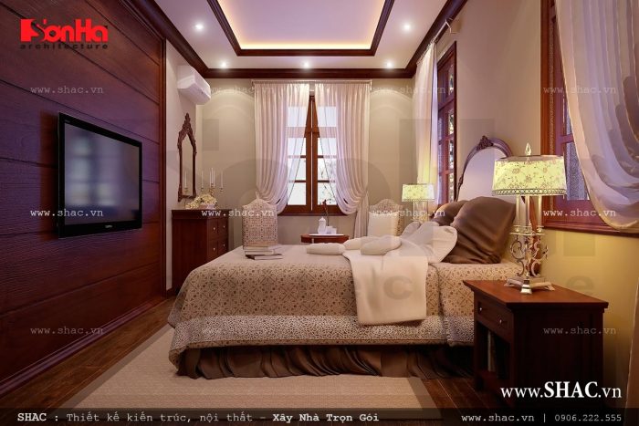 Không gian phòng ngủ lãng mạn