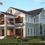 Thiết kế kiến trúc biệt thự hiện đại 2 tầng