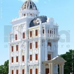 Biệt thự lâu đài 6 tầng kiến trúc Pháp
