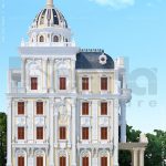 Thiết kế kiến trúc biệt thự Pháp