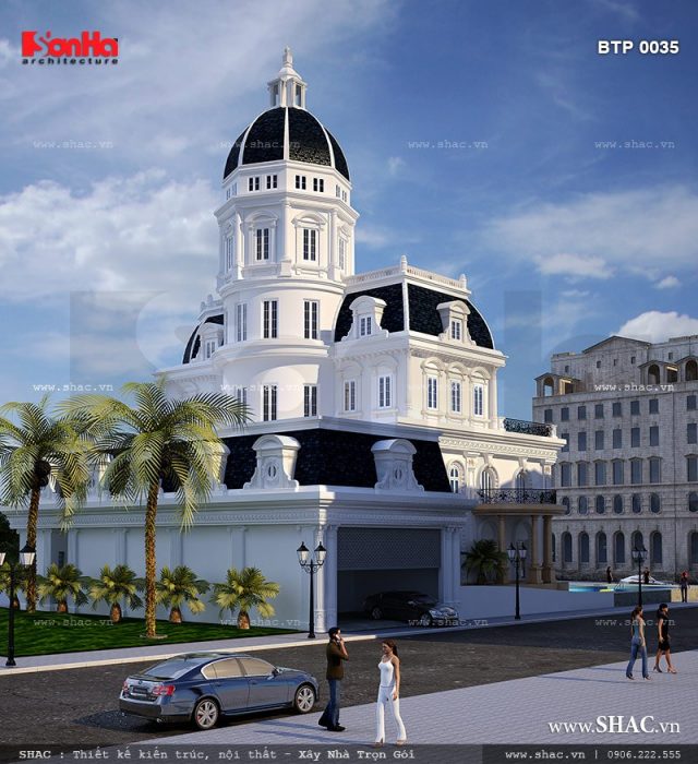 Biệt thự lâu đài Pháp