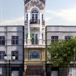 Nhà lô phố kiểu Pháp 4,5 tầng