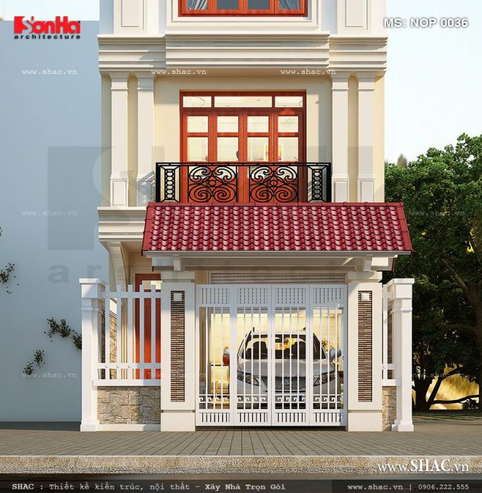 Nhà ống kiểu Pháp