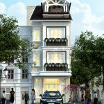 Kiến trúc nhà ống Pháp 3 tầng