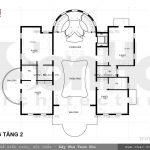 Mặt bằng tầng 2