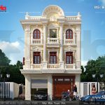 Mẫu thiết kế biệt thự kiểu Pháp 3 tầng đẹp