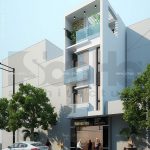 Thiết kế mẫu nhà phố 4 tầng đẹp