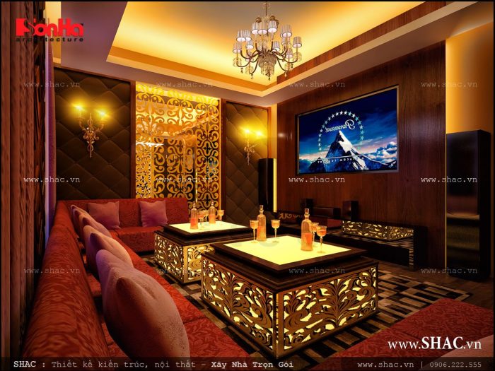 Nội thất phòng karaoke