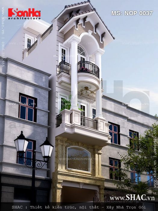 Nhà lô phố 4,5 tầng