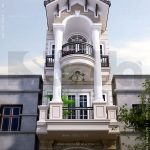 Mẫu nhà lô phố kiểu Pháp