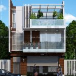 Nhà ống hiện đại 3 tầng kết hợp kinh doanh