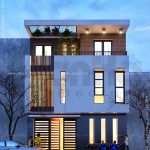 Thiết kế nhà ống hiện đại 3 tầng