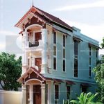 Mẫu nhà ống 3 tầng kiểu Pháp