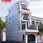 Mẫu nhà ống 4 tầng phong cách hiện đại đẹp