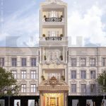 Mẫu nhà ống 5 tầng kiến trúc Pháp