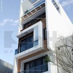 Nhà ống hiện đại 5 tầng kết hợp kinh doanh