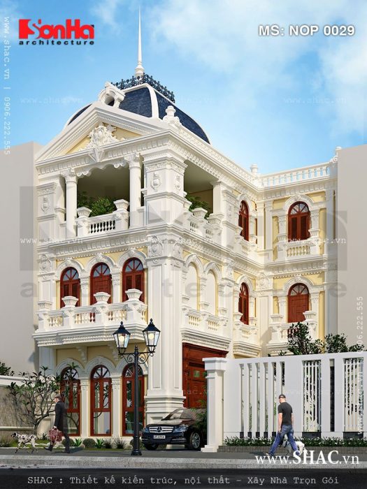 Nhà ống kiểu Pháp bán biệt thự