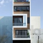 Nhà ống hiện đại 5 tầng