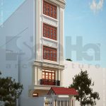 Nhà ống Pháp 5 tầng