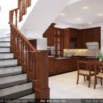 Thiết kế mẫu nội thất gỗ cho bếp ăn đẹp