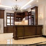 Nội thất gỗ cho phòng bếp cổ điển