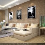 Nội thất phòng khách cho nhà phố hiện đại